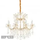 Светильник подвесной iLamp 6071-8 GD+CL Diamond