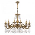 Люстра с хрустальными подвесками Bohemia Ivele Crystal AL79101/12/300 A FP