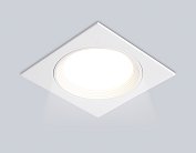Встраиваемый светильник Ambrella light TN51803 WH белый GX53 max 15W 110*110*23