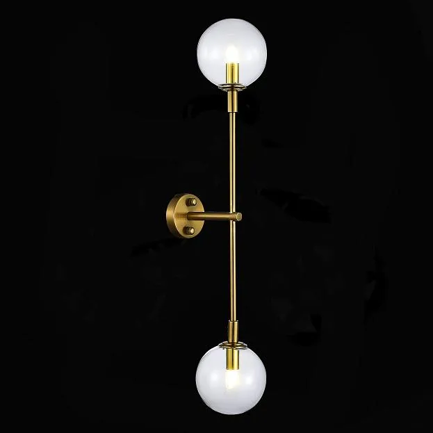 Бра ST Luce SL1506.201.02 Золотистый/Прозрачный G9 2*5W Chieti