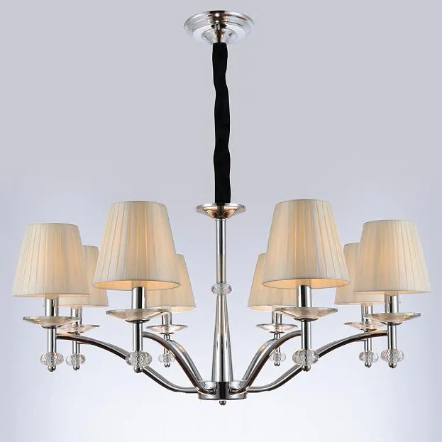 Подвесная люстра ILLUMICO IL1151-8PPA-29 CR Romei Подвесная люстра ILLUMICO IL1151-8PPA-29 CR Romei