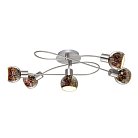 Потолочный светильник Arte Lamp A6125PL-5SS ILLUSIONE