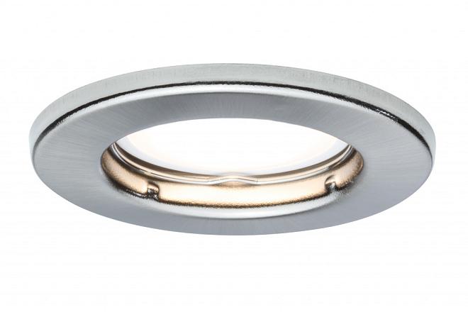 Встраиваемый светильник (комплект) 93852 Qual EBL LED starr 3x5W GU10 51mm Eisen