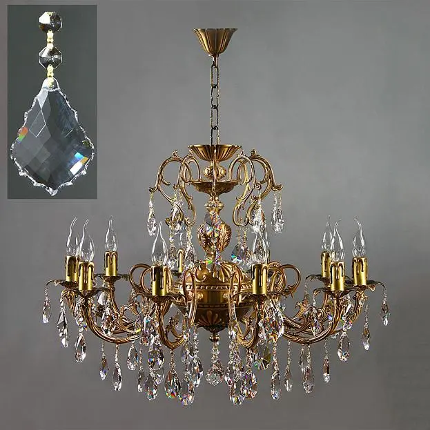 Подвесная люстра Ambiente 8888/10 AB New Leaf