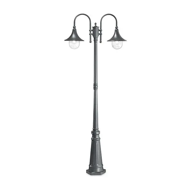 Садово-парковый светильник Ideal Lux Cima PT2 Antracite 246833 Садово-парковый светильник Ideal Lux Cima PT2 Antracite 246833
