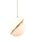 Подвесной светильник Lumina Deco LDP 1211-300 GD+WT Lorento