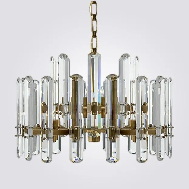 Подвесная люстра RH BONNINGTON Chandelier natural brass D800 ImperiumLoft 186177-22 40.2056