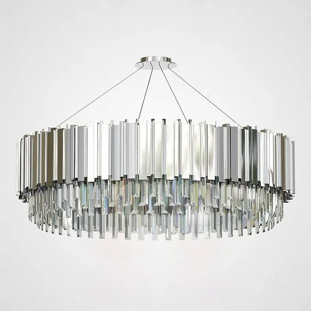 Подвесная люстра Empire Suspension MONDO 120 Chrome ImperiumLoft 189587-22 40.1619