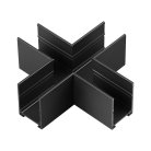 Соединитель "X" (в комплекте соединительная планка 4шт) IP20 Novotech 135309 VECTOR