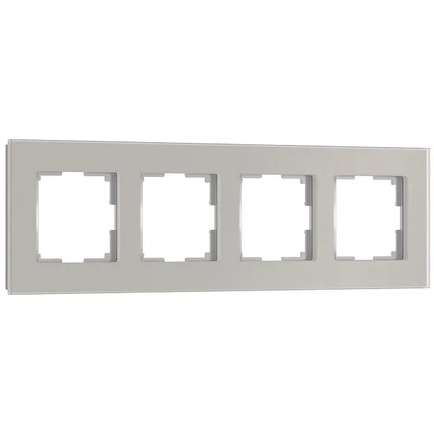 Рамка Werkel W0043117 Senso дымчатый soft-touch Рамка Werkel W0043117 Senso дымчатый soft-touch