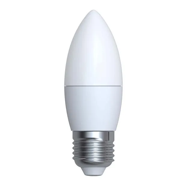 Лампочка светодиодная Volpe LED-C37-7W/NW/E27/FR/NR картон Лампочка светодиодная Volpe LED-C37-7W/NW/E27/FR/NR картон
