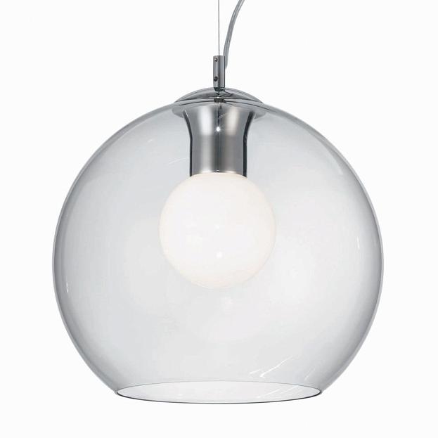 Подвесной светильник Ideal Lux NEMO SP1 D30 TRASPARENTE (NEMO CLEAR SP1 D30) 052809