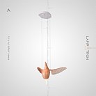 Подвесной светильник HANSY Размер A. Цвет Светлое Дерево Lampatron hansy-a-light-wood 3577-8787