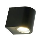 Светильник садово-парковый  Feron 51543.ONE DH014-P,на стену, GU10 220-240V, черный пластик