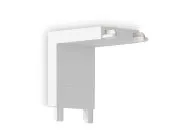 Коннектор угловой внутренний для накладного шинопровода Ambrella light GV1103