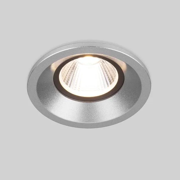 Встраиваемый светильник Elektrostandard 25024/LED серебро Kita a056775 Встраиваемый светильник Elektrostandard 25024/LED серебро Kita a056775
