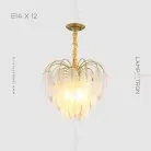 Люстра LORINA 12 ламп Lampatron 5046-12863