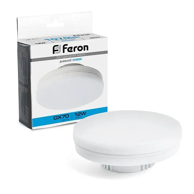 Лампа светодиодная LB-471 GX70 12W 6400K Feron 48302 Лампа светодиодная LB-471 GX70 12W 6400K Feron 48302