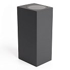 Светильник садово-парковый на стену 2*GU10 230V серый Feron 48327 DH051