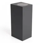 Светильник садово-парковый на стену 2*GU10 230V серый Feron 48327 DH051