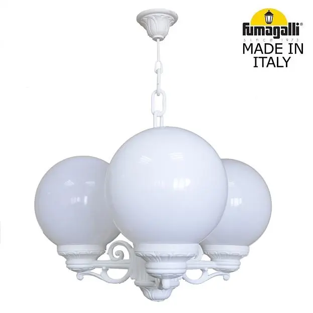 Подвесной уличный светильник FUMAGALLI SICHEM/G250 3L. G25.120.S30.WYF1R Sichem/Bisso/G250 3L Подвесной уличный светильник FUMAGALLI SICHEM/G250 3L. G25.120.S30.WYF1R Sichem/Bisso/G250 3L