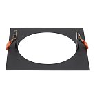 Рамка монтажная SLV 1006153 Numinos XL, FRAME SQUARE 240/180mm черный