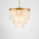 Люстра SLIDE 7 ламп. Lampatron slide-7 1979-2843