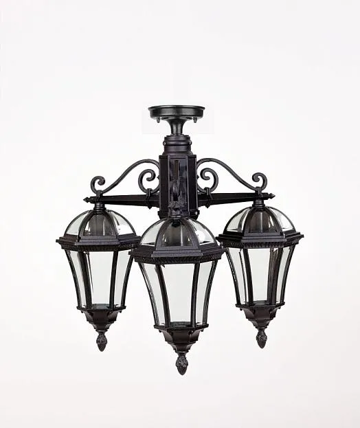 Потолочный светильник уличный Oasis Light 95270SA/3 Bl ROMA S Потолочный светильник уличный Oasis Light 95270SA/3 Bl ROMA S