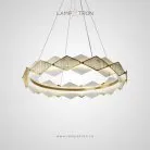 Кольцевые люстры и светильники IVES Размер: L Lampatron 8259-22497