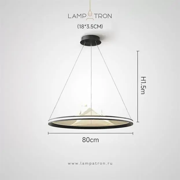Кольцевые люстры и светильники OSMO Два кольца Combo S+M Lampatron 8667-24219 Кольцевые люстры и светильники OSMO Два кольца Combo S+M Lampatron 8667-24219