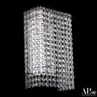 Бра светодиодные хрустальные APL LED SH500.B1.16-27.A.Ni.4000 Sicilia