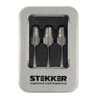 Набор сменных жал для беспроводного паяльника PLE801-08, 3 шт Stekker 50411 APL7-801-3