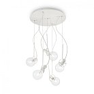 Подвесной светильник Ideal Lux 141138 RADIO SP5 BIANCO
