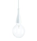 Подвесной светильник Ideal Lux 009360 MINIMAL SP1 BIANCO