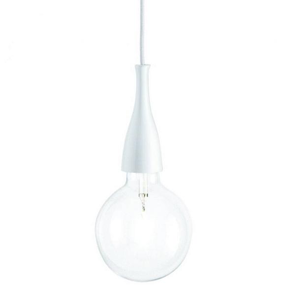 Подвесной светильник Ideal Lux 009360 MINIMAL SP1 BIANCO