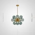 Люстра GRAPE MILK Цвет Голубой Lampatron 934-15042