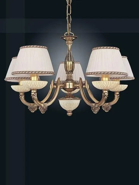 Люстра Reccagni Angelo L 5500/5 silver 5500 Люстра Reccagni Angelo L 5500/5 silver 5500