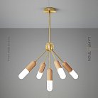 Люстра KERSTEN CH 5 ламп Lampatron kersten-ch-5 4141-10240
