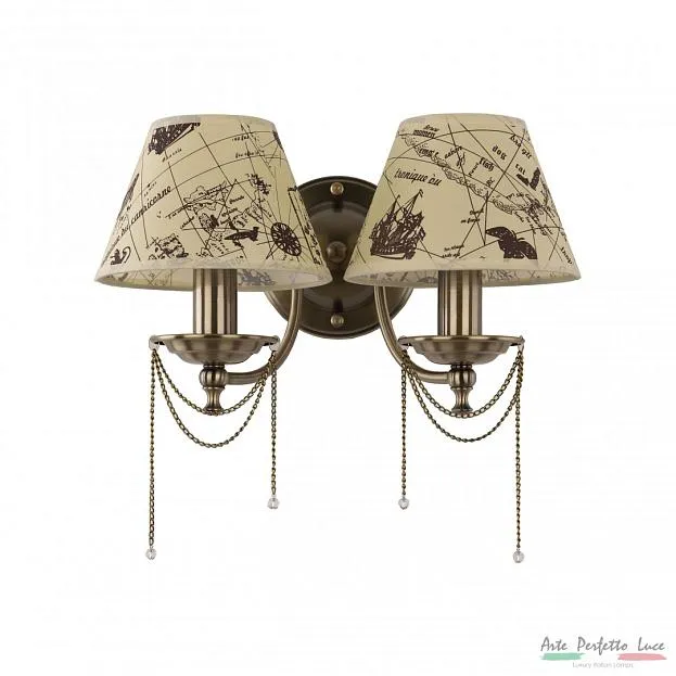 Бра Arte Perfetto Luce APL223B1053/2B AB Бра Arte Perfetto Luce APL223B1053/2B AB