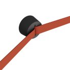 Накладное крепление-соединитель 2-х ремней Черный ST-Luce ST411.402.02 BAND