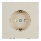 Розетка 1-местная с защитной шторкой с/з (механизм), 250В, 16А, серия Эмили, кашемир, soft touch Stekker 49906 RST16-5110-08