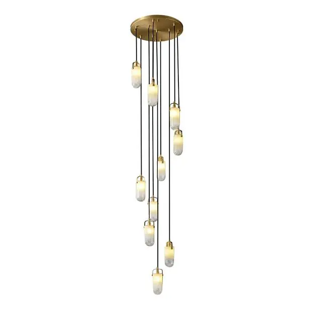 Подвесной светильник Delight Collection MT9056-10H brass Подвесной светильник Delight Collection MT9056-10H brass