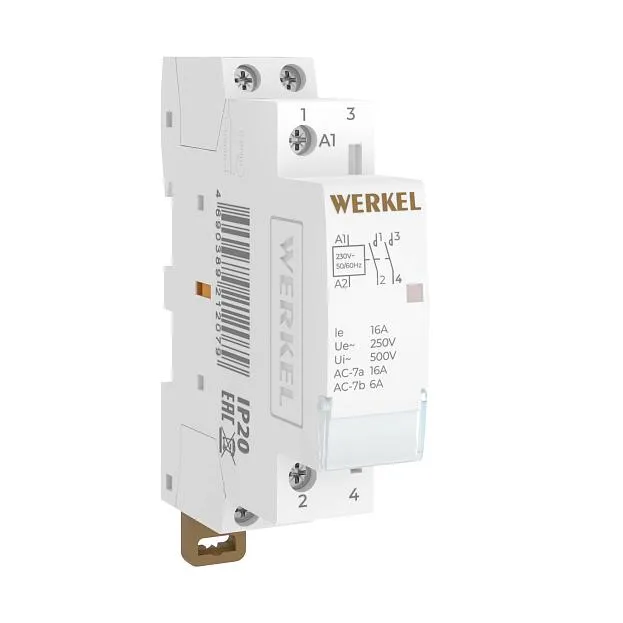 Контактор модульный Werkel W941M16O Контакторы a069472 Контактор модульный Werkel W941M16O Контакторы a069472