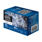 Гирлянда Uniel ULD-S1000-100/SCB/3AA WHITE IP20 RIBBON