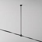 Крепление потолочное Long 700мм с вводом питания черный Technical Maytoni TRA159C -B1-B Flarity