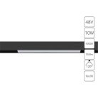 Трековый светильник Arte Lamp A4662PL-1BK LINEA