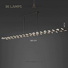 Реечный, рядный светильник GLORIOLE LINE 36 LED Lampatron gloriole-line-36 9128-26003