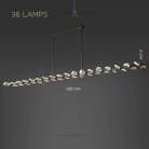 Реечный, рядный светильник GLORIOLE LINE 36 LED Lampatron gloriole-line-36 9128-26003