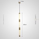 Подвесной светильник RAGGE 3 плафона. Цвет золото Lampatron 8949-25339