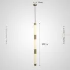 Подвесной светильник RAGGE 3 плафона. Цвет золото Lampatron 8949-25339